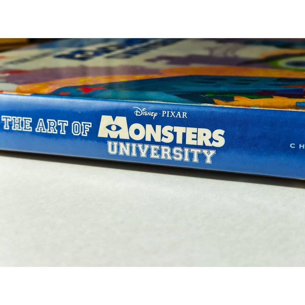 近全新 The Art of Monsters University 迪士尼 皮克斯 怪獸大學 電影版藝術書 畫冊-細節圖3
