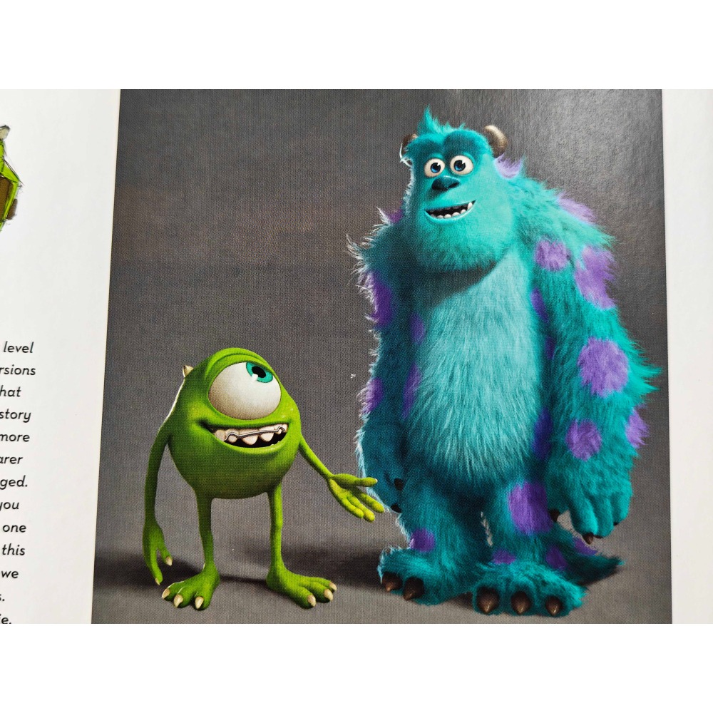 近全新 The Art of Monsters University 迪士尼 皮克斯 怪獸大學 電影版藝術書 畫冊-細節圖8