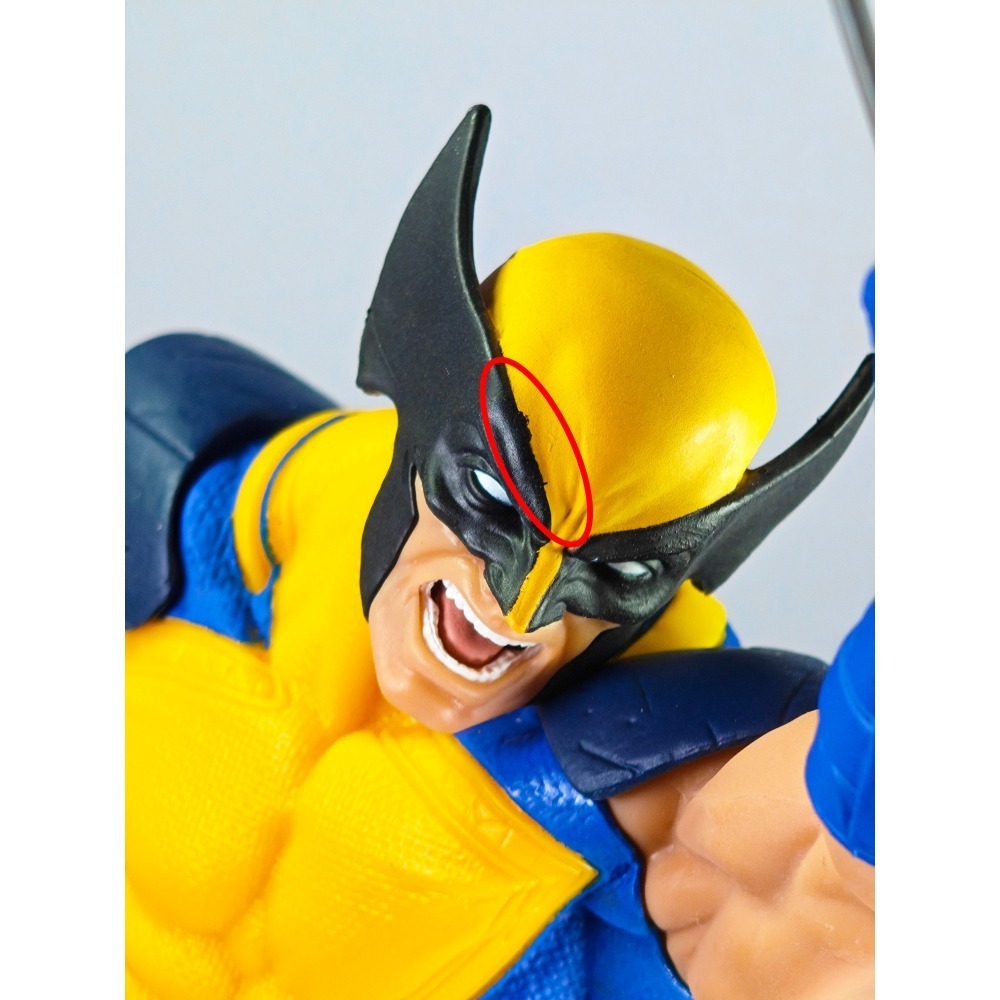 二手 SAGA 漫威 MARVEL Luminasta 金鋼狼 Wolverine 死侍與金鋼狼 #景品 #模型-細節圖2