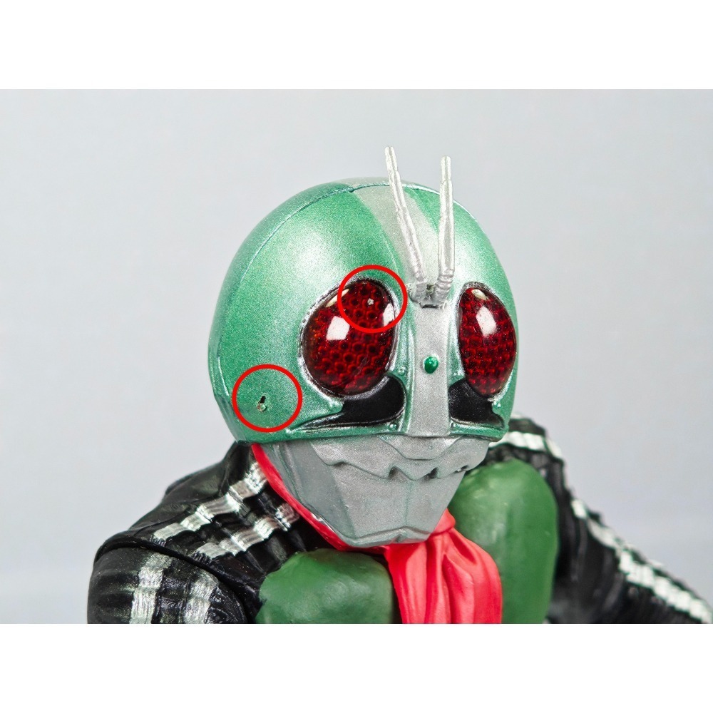 二手 正版 BANDAI 萬代 BANPRESTO 萬普 英雄勇像系列 假面騎士 新一號 新1號 景品 #特攝 #模型-細節圖2