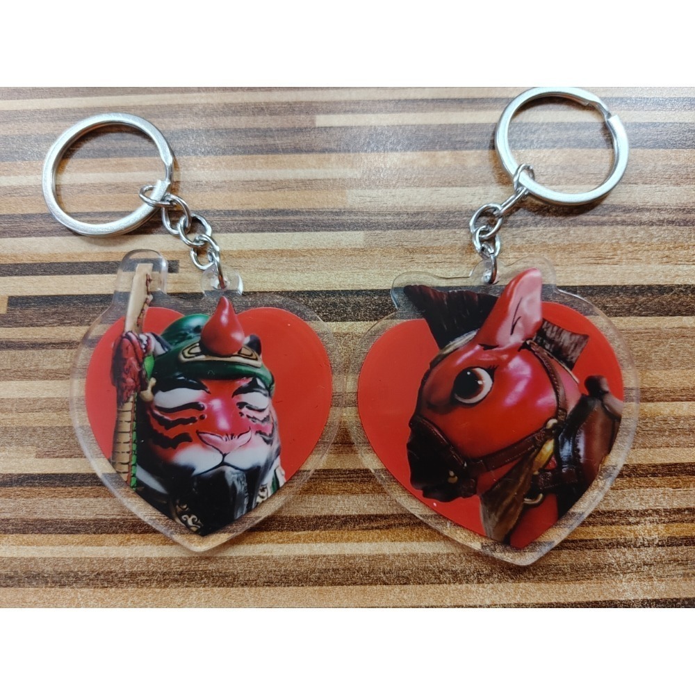 Toypalace 矮馬仕 赤兔馬❤️🐴 Q版鑰匙圈 台灣原型師獨創作品 大發-細節圖5