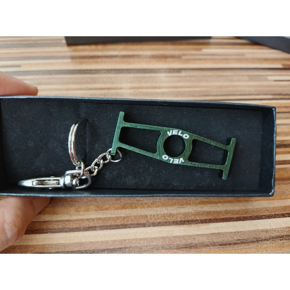 Wellgo velo雙面鑰匙圈 單車部品紀念款-細節圖2