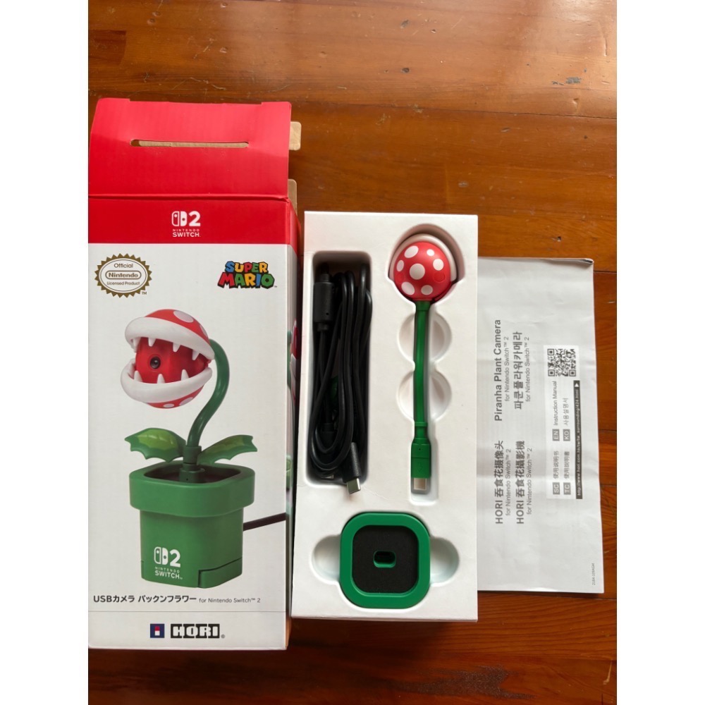 HORI Switch 2 吞食花攝影機 二手-細節圖2
