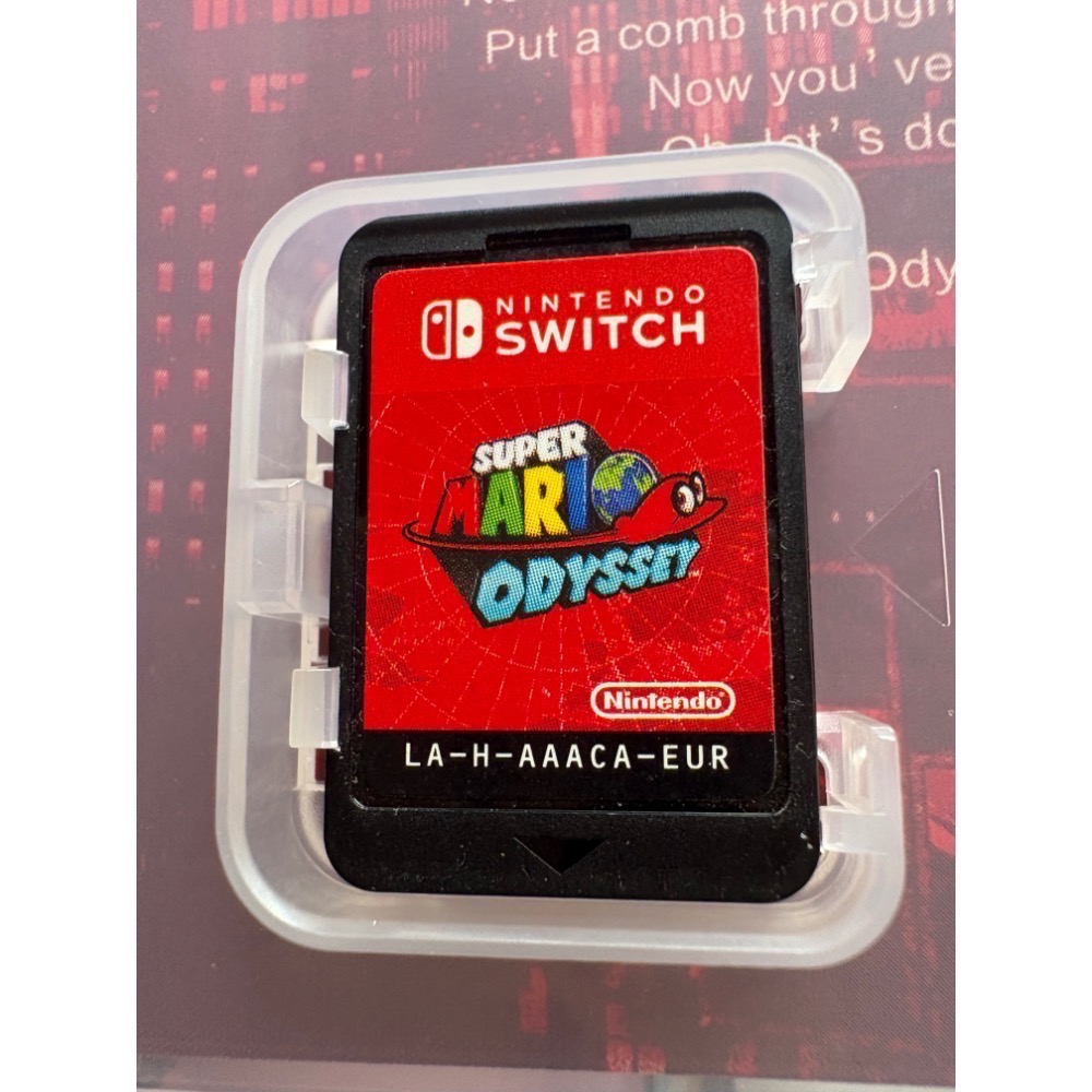 NS Switch 奧德賽 國際版 語言可中文 二手-細節圖2