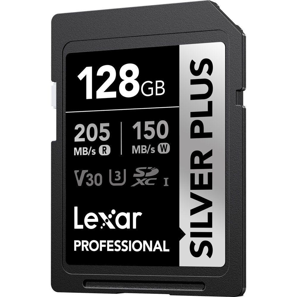 LEXAR SILVER PLUS SDXC 128GB V30 UHS-I 讀205 寫150mb/s 新版 公司貨-細節圖3