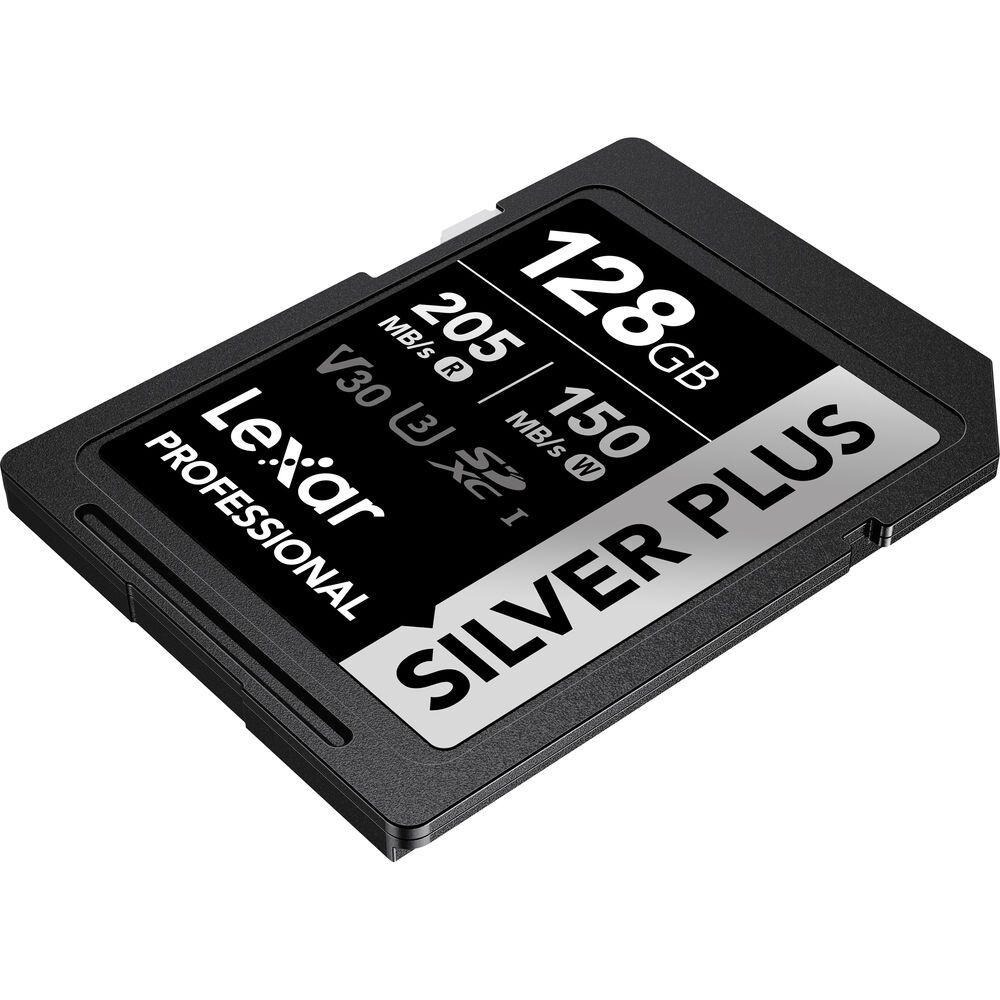 LEXAR SILVER PLUS SDXC 128GB V30 UHS-I 讀205 寫150mb/s 新版 公司貨-細節圖4