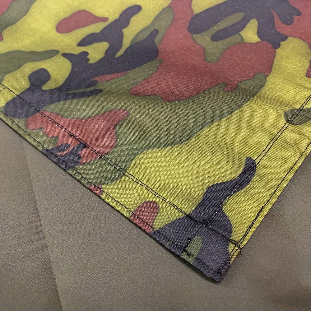 大砲專用迷彩雨衣 雙層防水布 防水耐磨-細節圖2