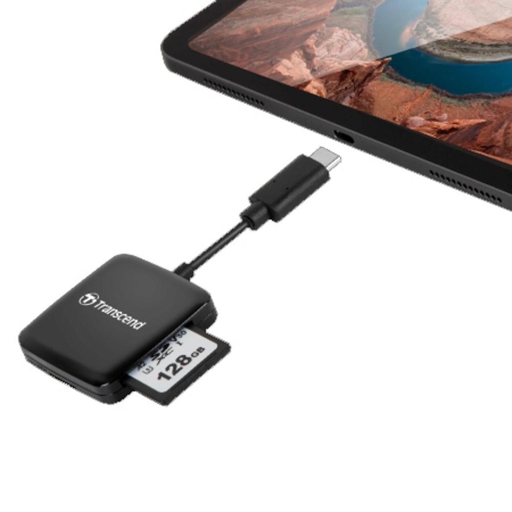 Transcend 創見 RDC3 USB 3.2 USB Type-C 多功能讀卡機 OTG 手機 平板可用 公司貨-細節圖4