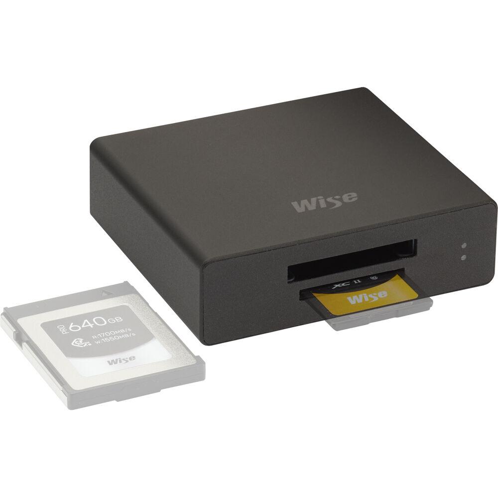 Wise 裕拓 CFexpress Type B/SDXC USB-C 3.2 Gen 2 讀卡機 WA-CXS08-細節圖2