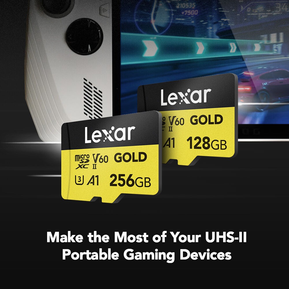 Lexar Professional 128G Gold microSDXC V60 UHS-II 4K攝影 公司貨-細節圖5