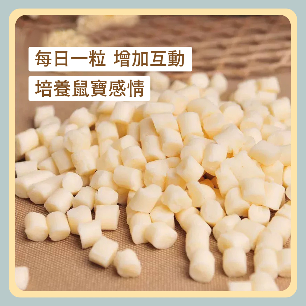 〃DEER NIU〃牛乳起司顆粒 倉鼠零食 點心 三線鼠 黃金鼠 磨牙 三線鼠零食-細節圖3