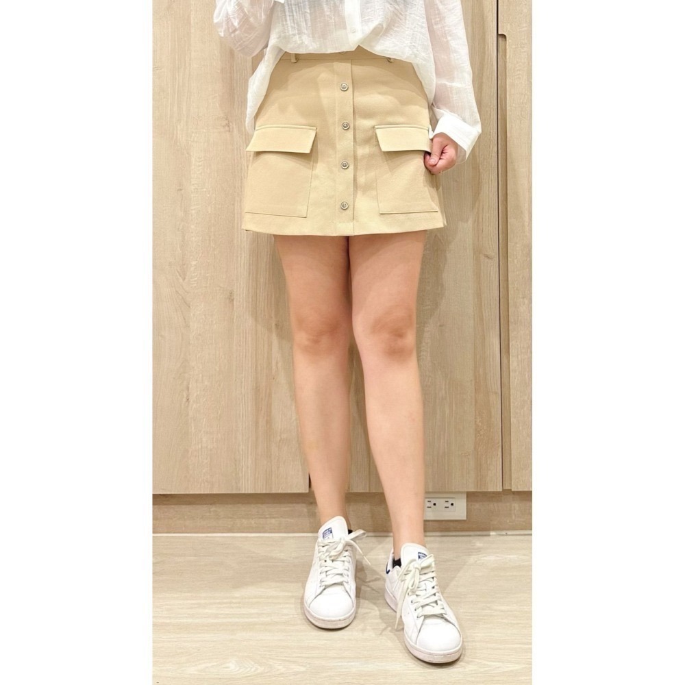 P023-清風排釦褲裙-細節圖2