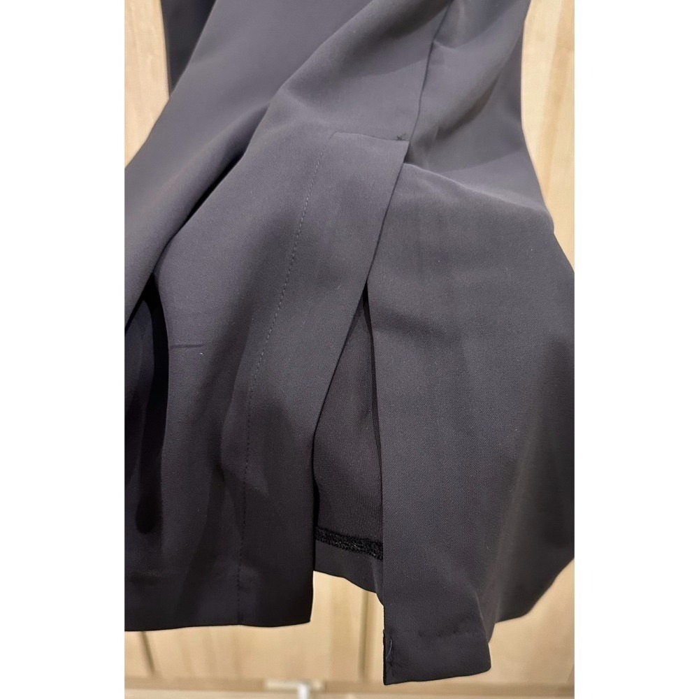 P026-飄逸順滑長褲 墨色/灰紫 (現貨)-細節圖4