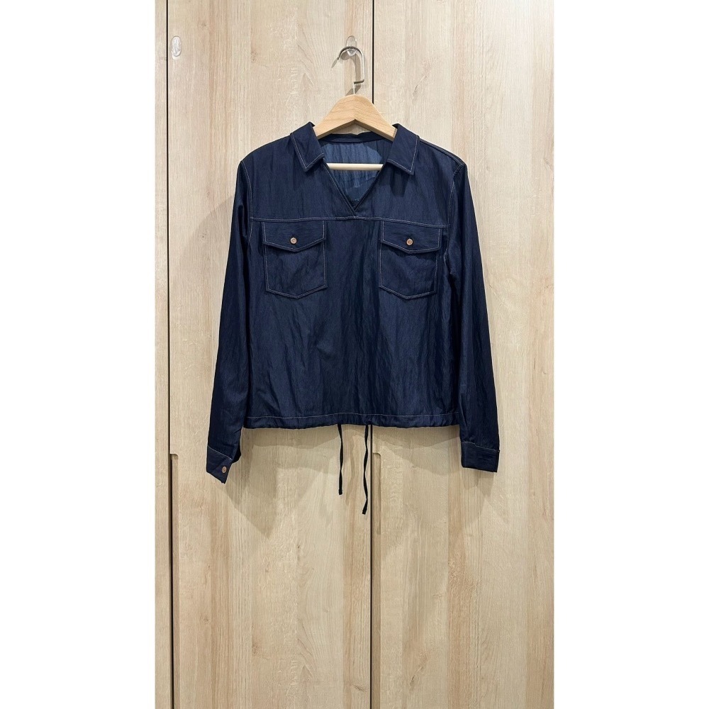 T038-藍霧輕盈上衣-細節圖3