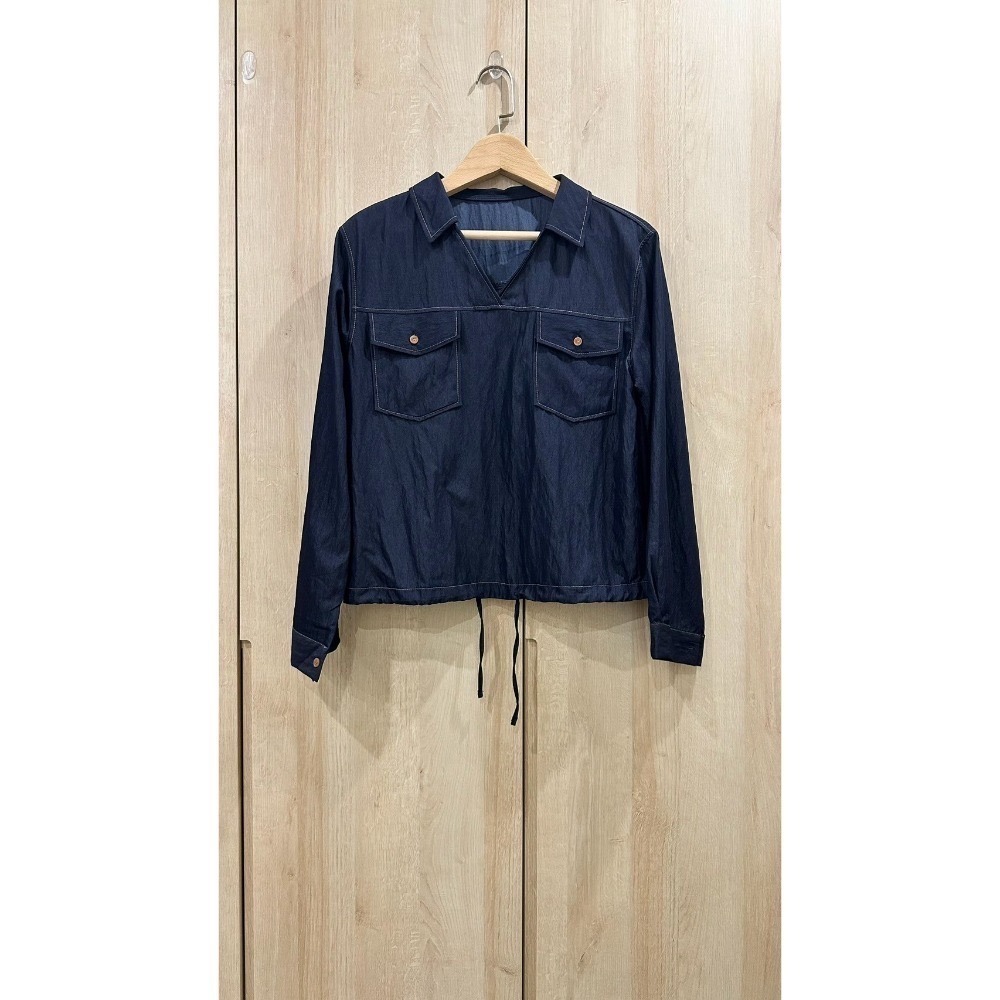 T038-藍霧輕盈上衣-規格圖5