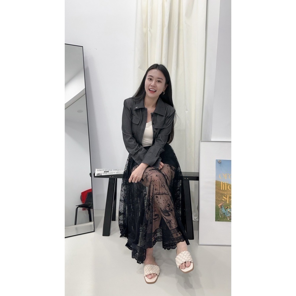 O017-彈力單寧外套-細節圖2