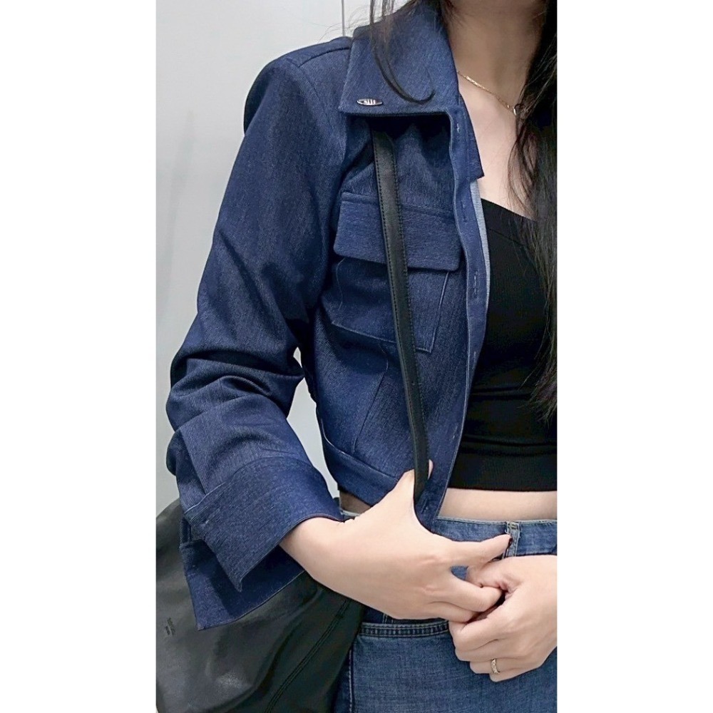 O017-彈力單寧外套-規格圖3