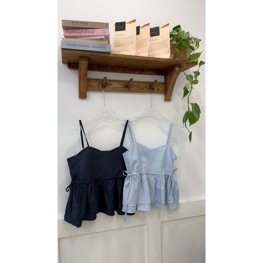 T043-微甜夏日側綁背心 (現貨)-細節圖4