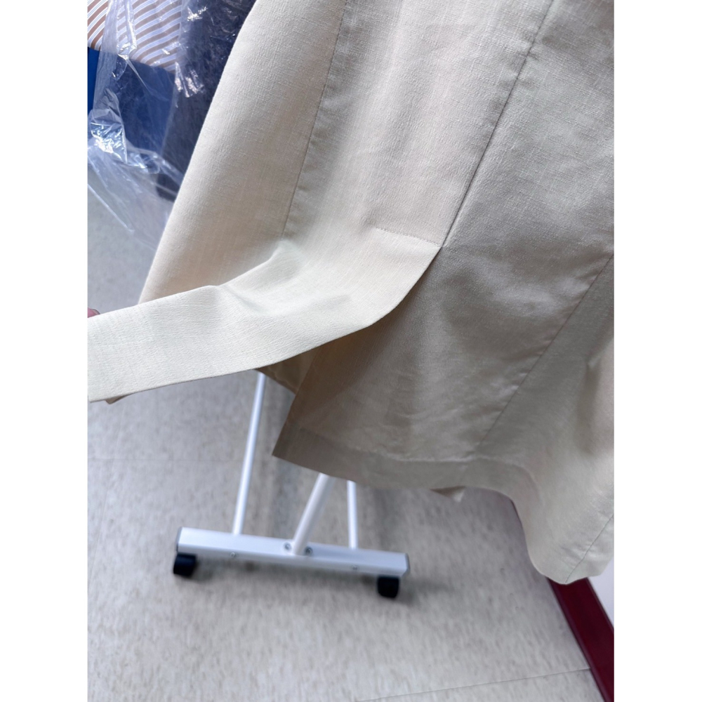 O021-杏色綁帶短袖西外-細節圖4