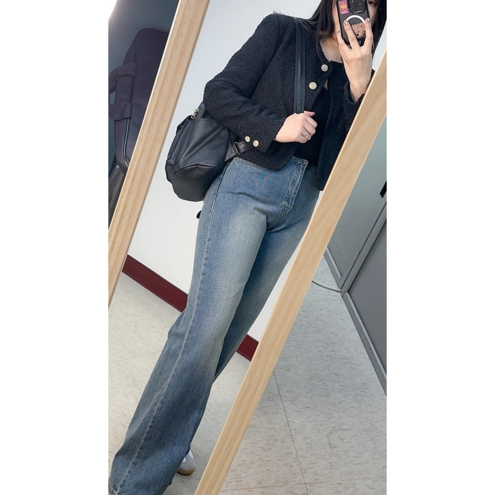 O022-挺版小香風格外套-細節圖2