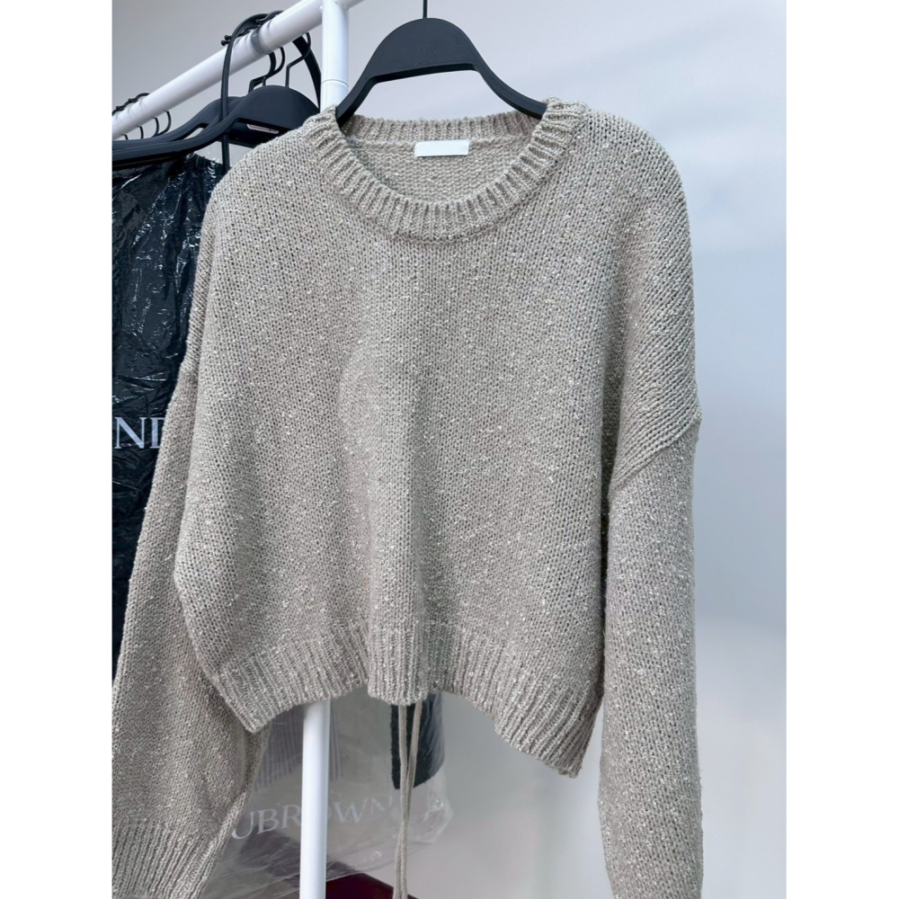 T074-後開綁帶針織毛衣-細節圖6