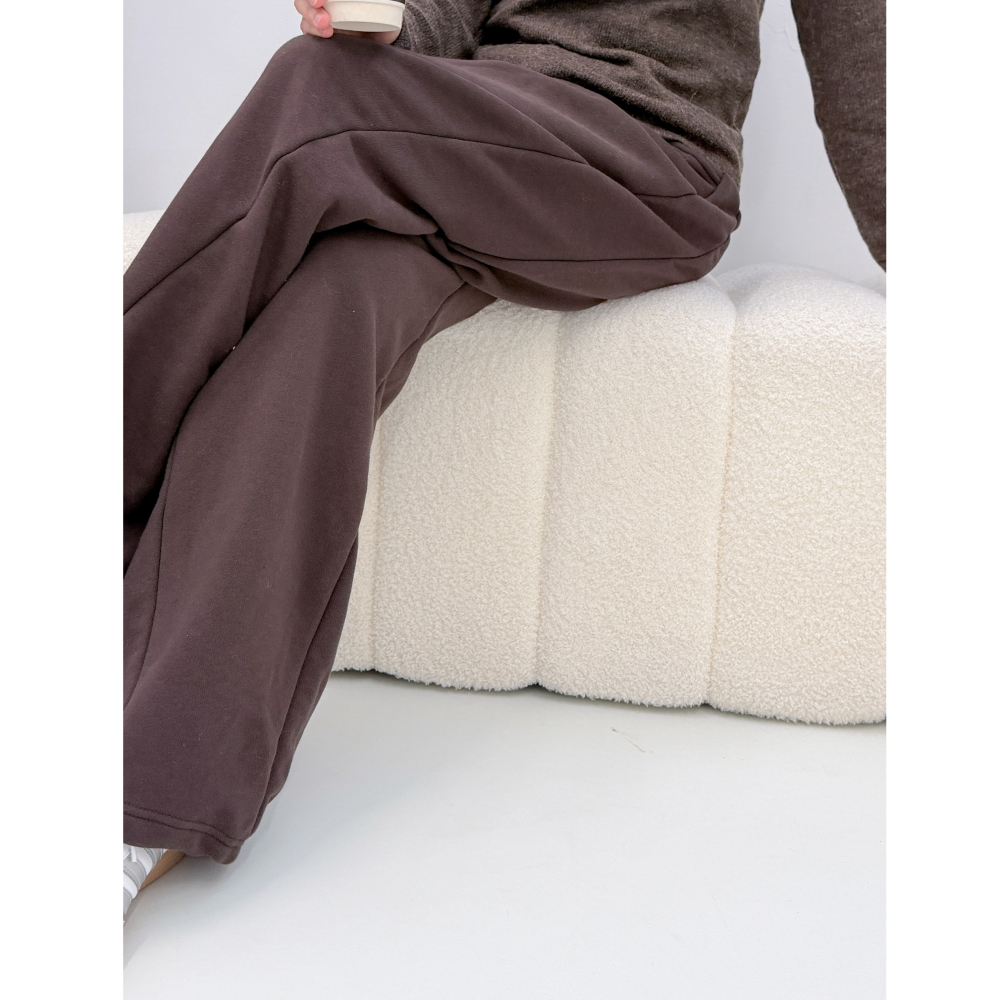 P040-柔棉漫步・寬鬆束腳感休閒繭型褲-細節圖5