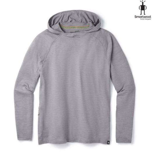 【現貨】Smartwool Merino Sport 150 Hoodie美麗諾羊毛連帽長袖-男-細節圖2