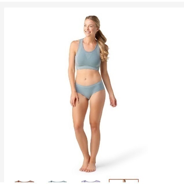 【現貨】Smartwool Intraknit Racerback Bra 美麗諾羊毛無痕運動內衣 / 羊毛內衣-細節圖7