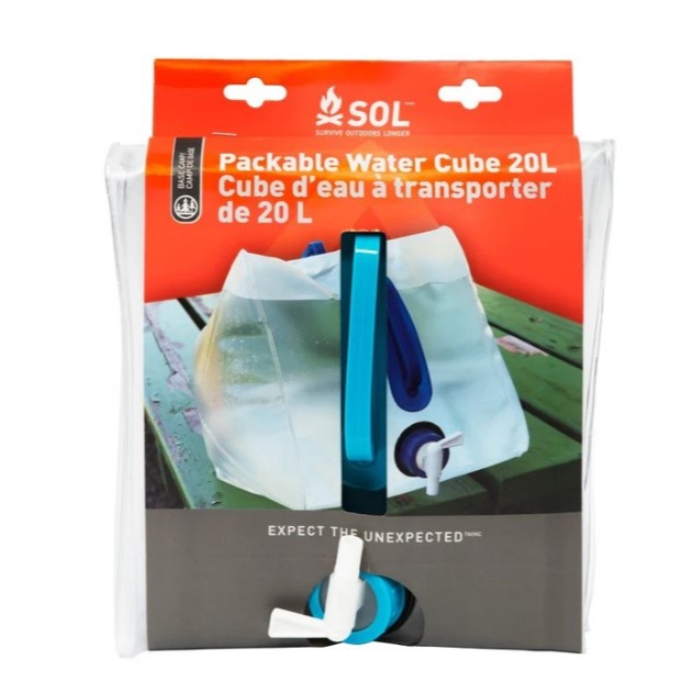 【現貨】SOL Packable 20L Water Cube 易攜帶折疊式立方儲水袋 / 存水袋-細節圖4