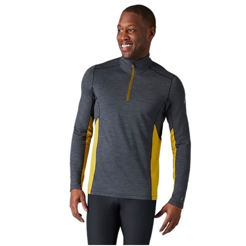 【現貨】Smartwool Merino Sport 150 1/4-Zip 輕薄彈性羊毛長袖排汗衣-男款-細節圖10