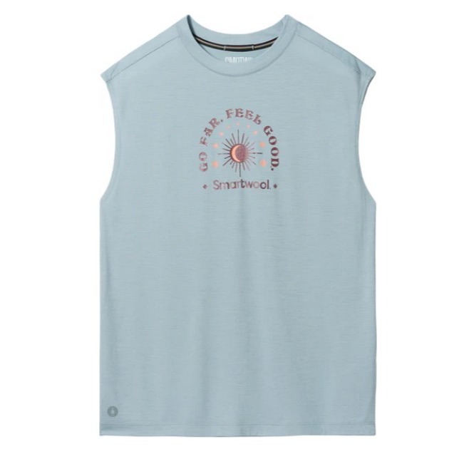 【現貨】Smartwool Active Muscle Tank Top 運動背心 / 無袖背心-女款-規格圖3