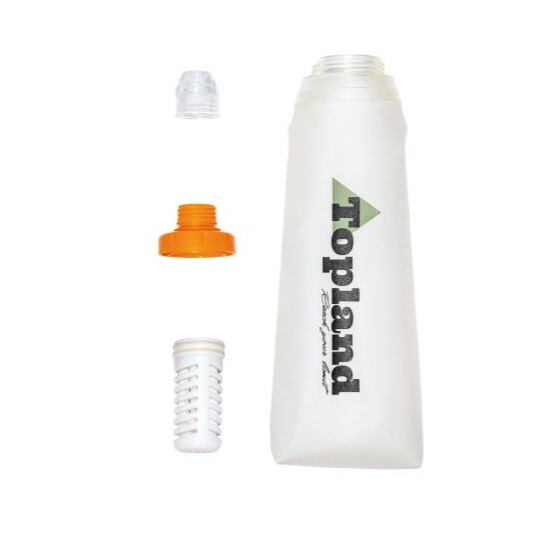 【現貨】Topland戶外摺疊濾水瓶 / 水瓶 ( 1000ml  )-濾芯版-細節圖3