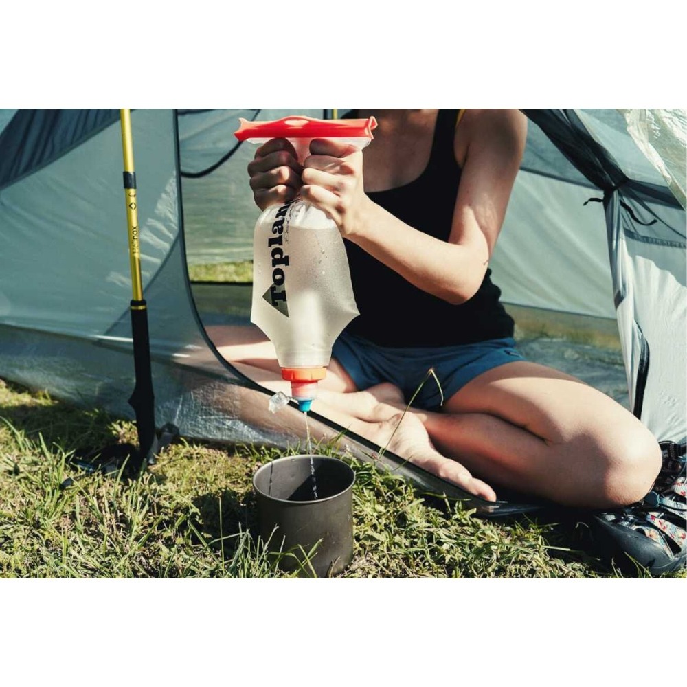 【現貨】Topland戶外輕量摺疊水壺 / 軟水壺 / 軟水袋 / 2000ml (可選濾芯等配件)-細節圖8