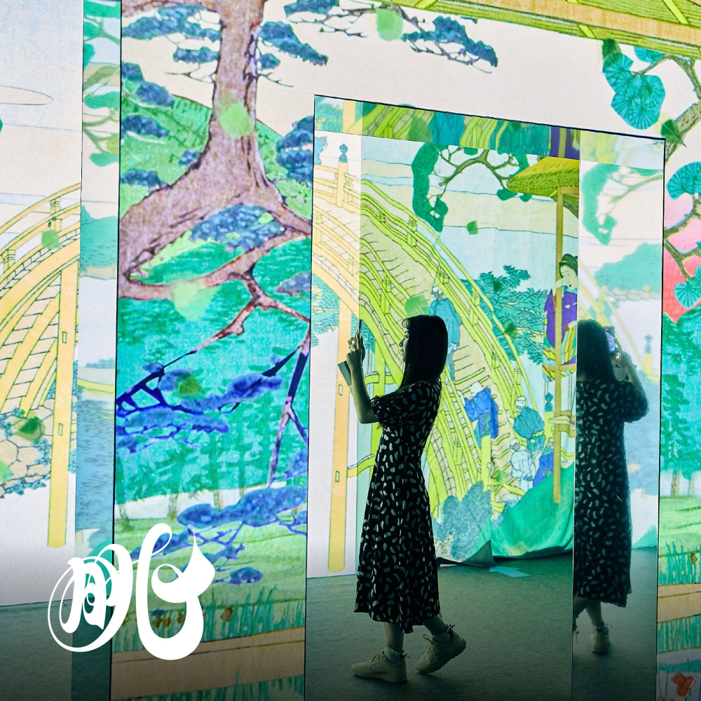 可雅【會動的浮世繪展高雄站(紙本票350/電子票450)】(板橋，新莊，中壢可面交，購買前請加官賴:@iop99000詢-細節圖3