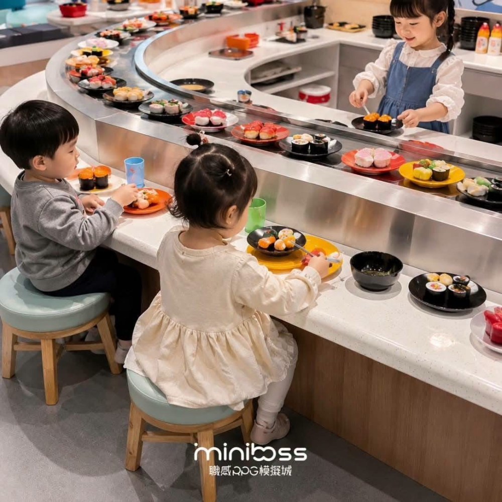 可雅【mini boss玩很大 職感模擬城親子票】(板橋，新莊，中壢可面交，購買前請加官賴:@iop99000詢問)-細節圖2