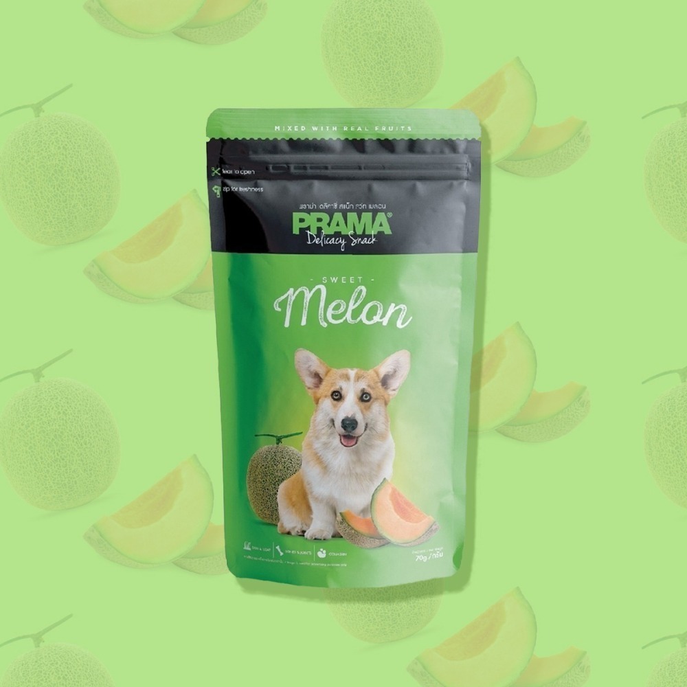貓奴小舖 Maonu Shop🐈 PRAMA普拉瑪 原肉零食「熱帶水果 甜瓜口味」狗狗零食 犬零食-細節圖2