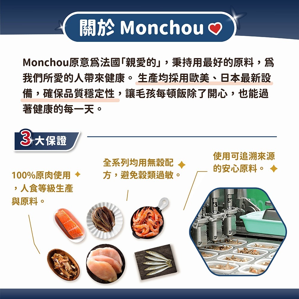 貓奴小舖Maonu Shop🐈 萌啾monchou 真肉煲【嫩雞+鮪魚】4號 70g 全齡犬 狗狗餐 犬用 補水-細節圖4