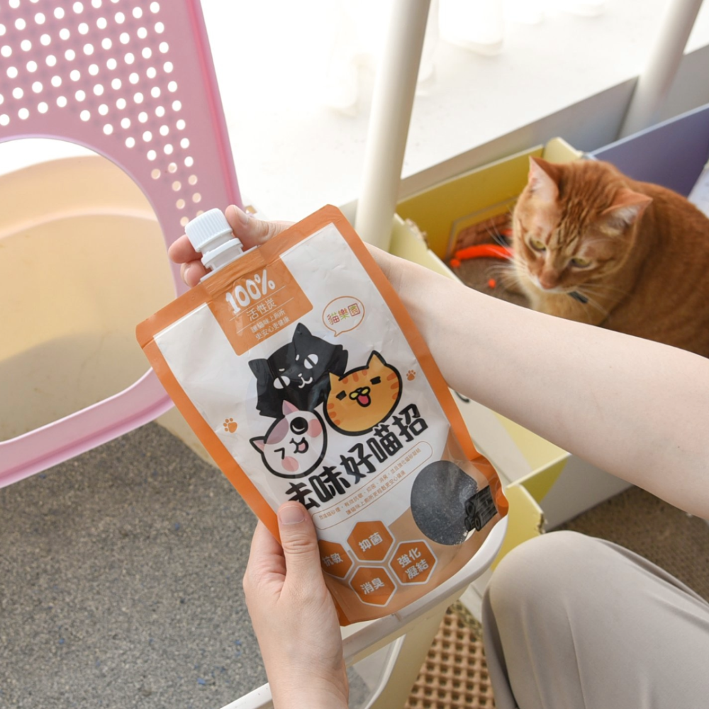 貓奴小舖Maonu Shop🐈 ParkCat 去味好喵招 貓砂除臭 除臭 去味 活性碳 貓砂-細節圖3