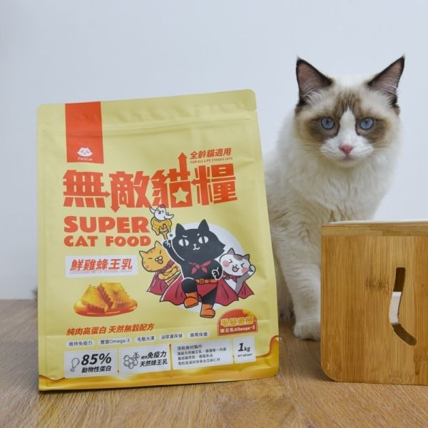 貓奴小舖Maonu Shop🐈 ParkCat 無敵貓糧 鮮雞蜂王乳 貓飼料 飼料推薦 貓主食-細節圖4