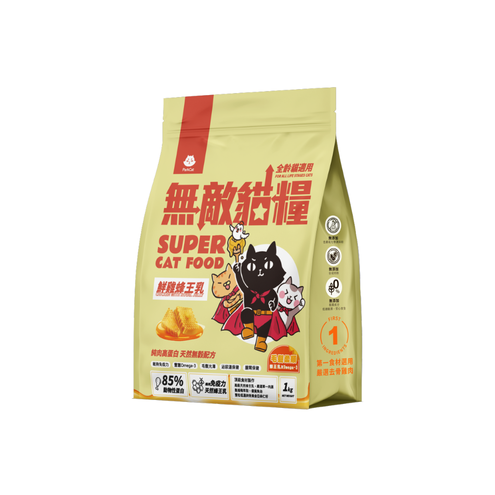 貓奴小舖Maonu Shop🐈 ParkCat 無敵貓糧 鮮雞蜂王乳 貓飼料 飼料推薦 貓主食-規格圖8