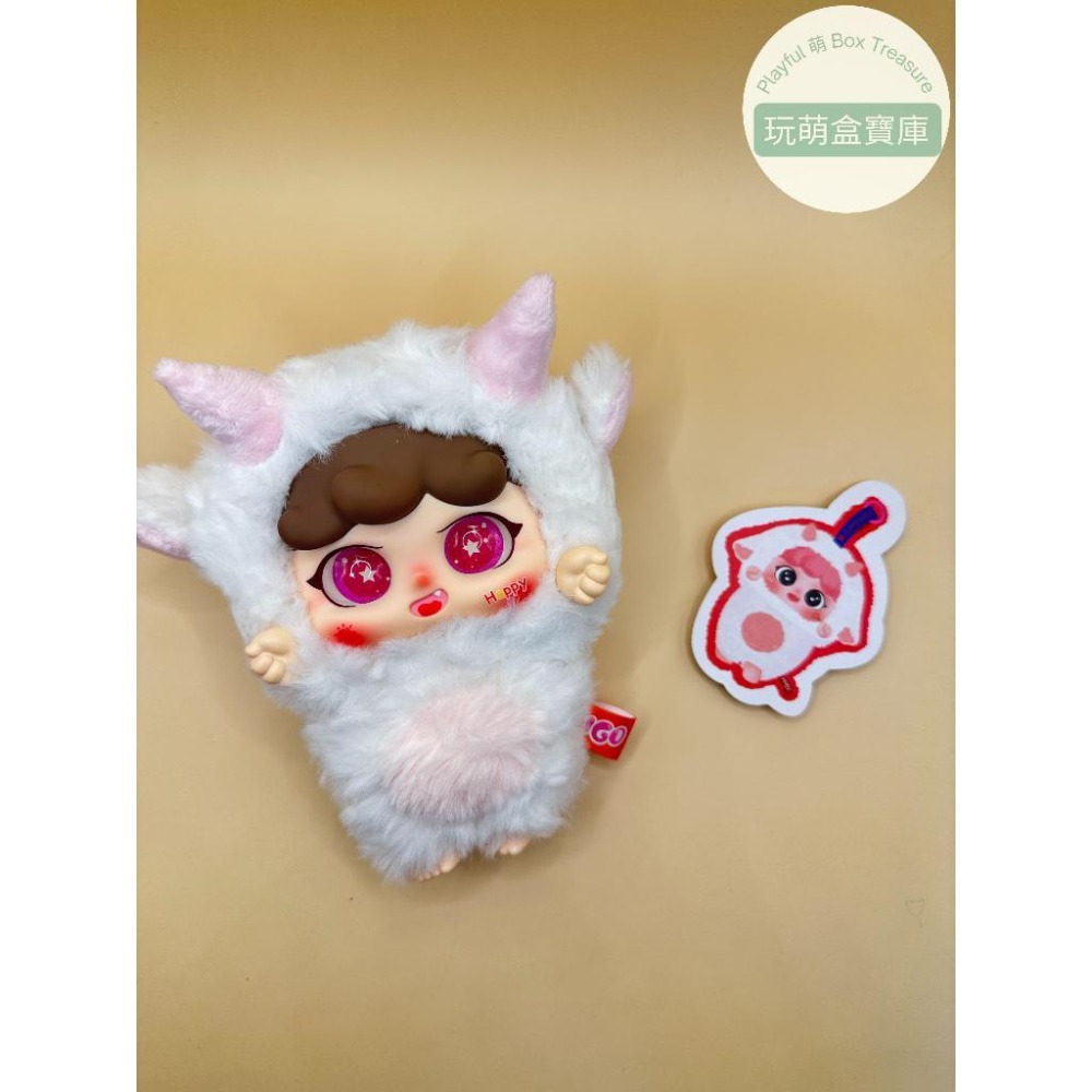 〖玩萌盒寶庫〗現貨❤️Migo｜鬼鬼祟祟｜逃跑兔兔 偷心咩咩｜無盒有卡｜9.9成新-細節圖2