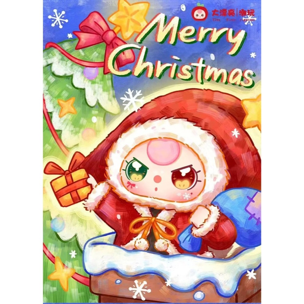 〖玩萌盒寶庫〗現貨❤️娃三歲 聖誕400%｜小鹿｜拆盒拆袋有卡｜出售9.9成新｜確認款-細節圖2