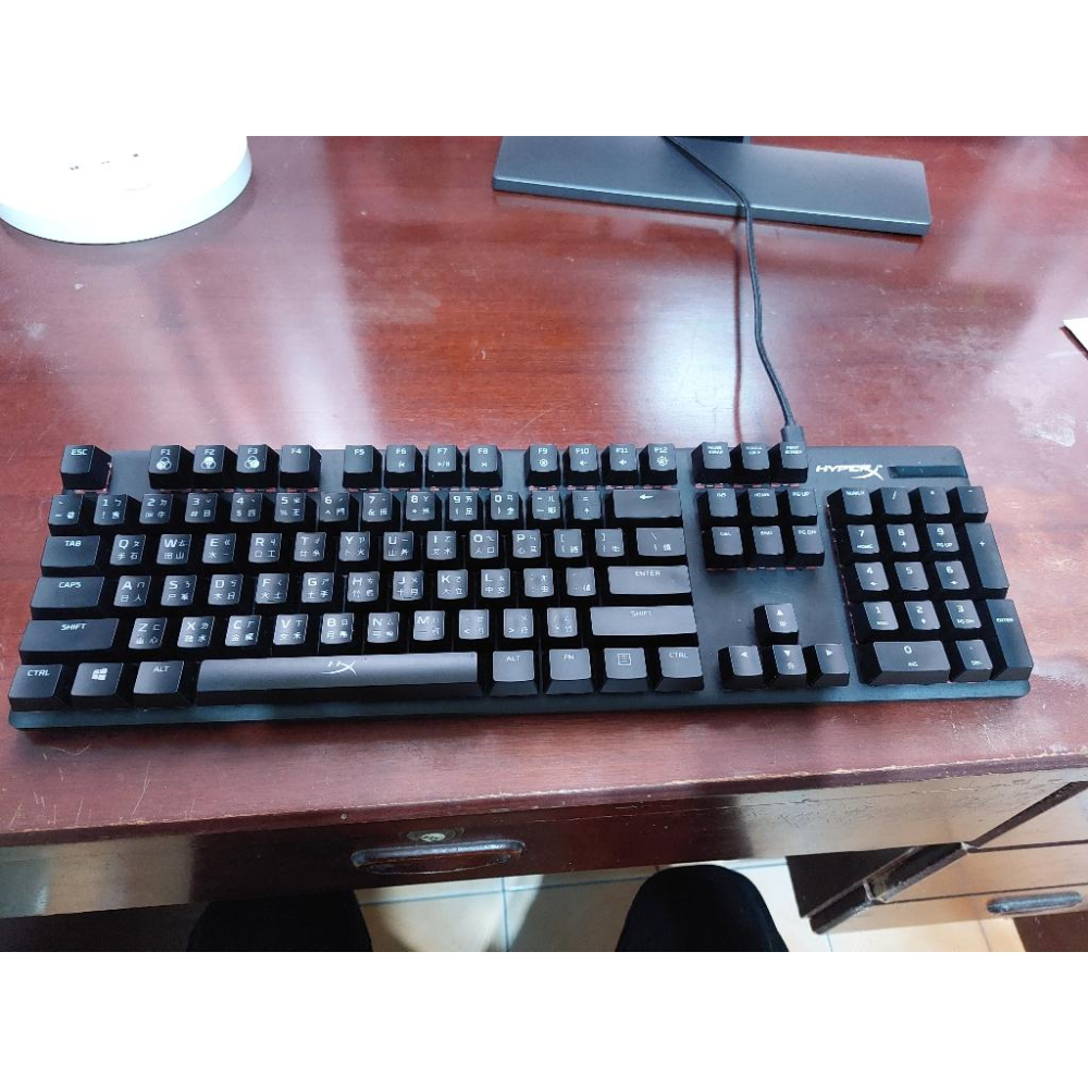 hyperx alloy origins RGB 機械鍵盤(有中刻 紅軸)-細節圖2