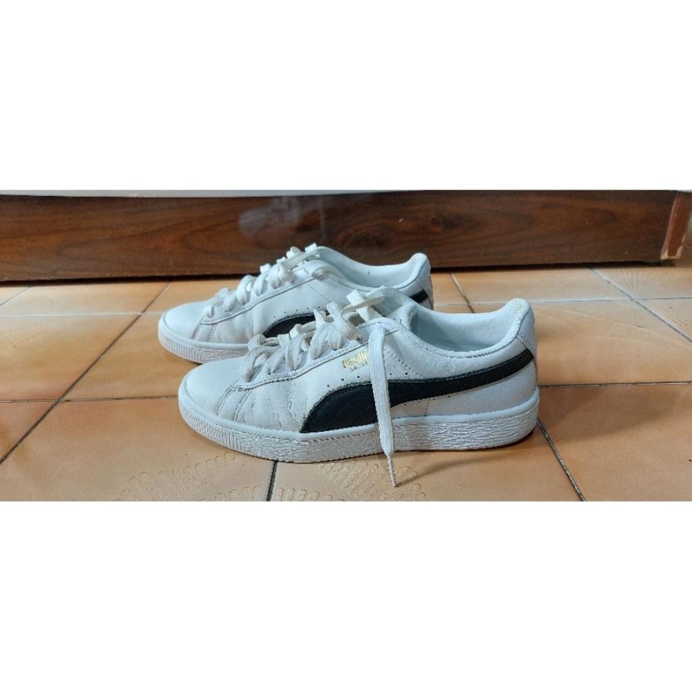 PUMA Basket Classic 平底鞋 休閒鞋 白鞋-細節圖4