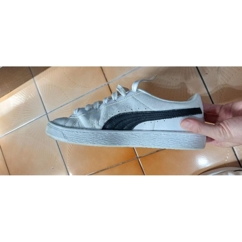 PUMA Basket Classic 平底鞋 休閒鞋 白鞋-細節圖5