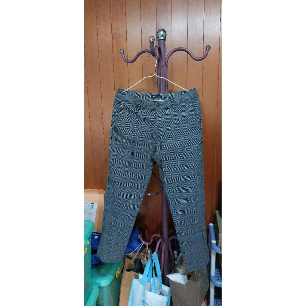 net 西裝褲 條紋 長褲-細節圖2