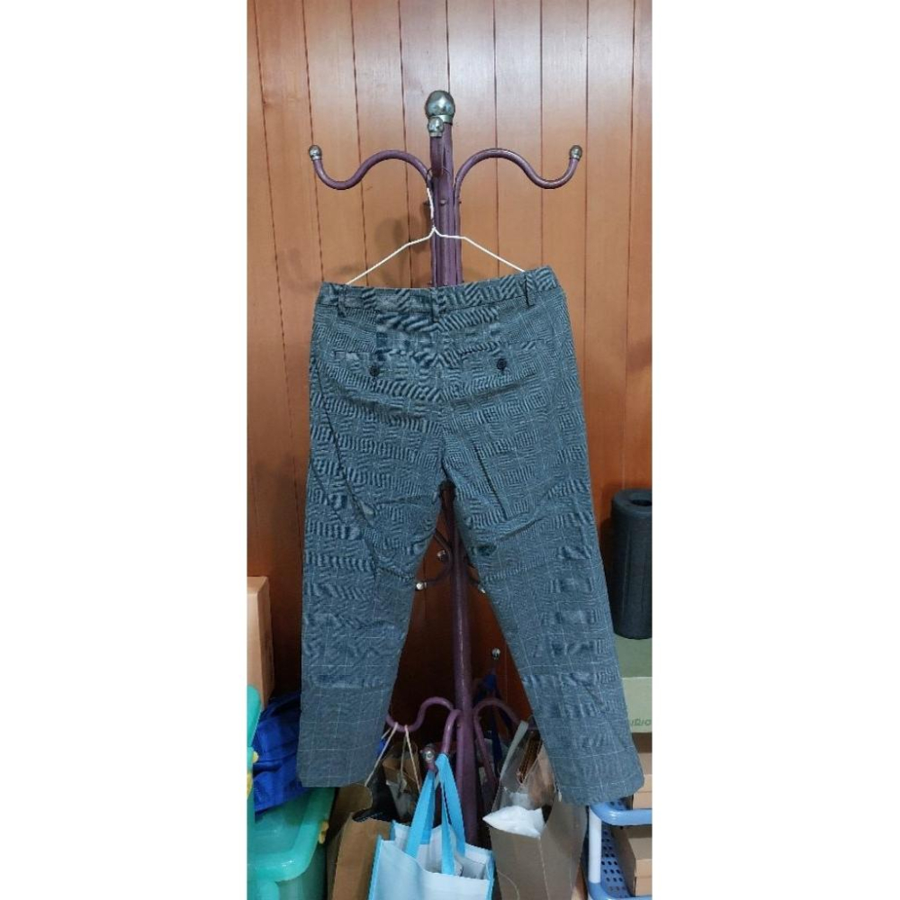 net 西裝褲 條紋 長褲-細節圖3