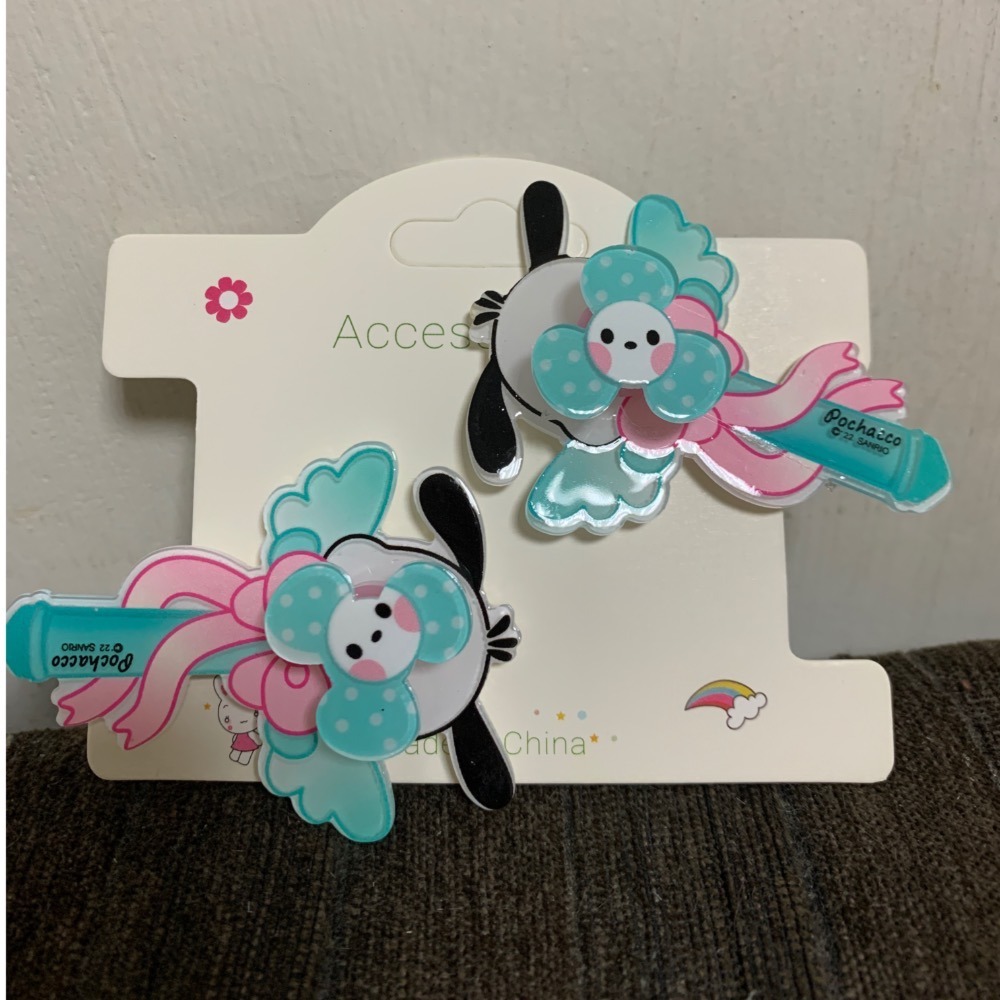 三麗鷗壓夾 巴拉拉小魔仙壓夾 風車壓夾 三麗鷗仙女棒壓夾-細節圖2