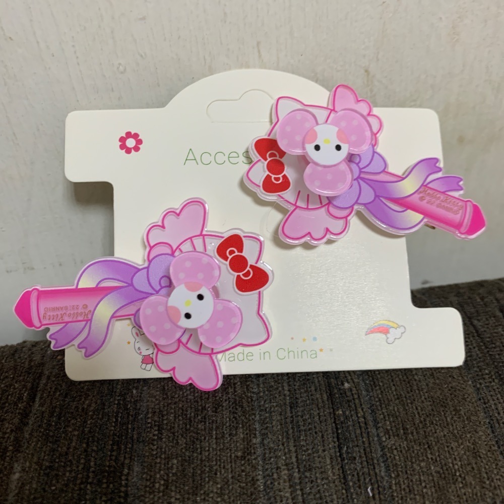 三麗鷗壓夾 巴拉拉小魔仙壓夾 風車壓夾 三麗鷗仙女棒壓夾-細節圖5