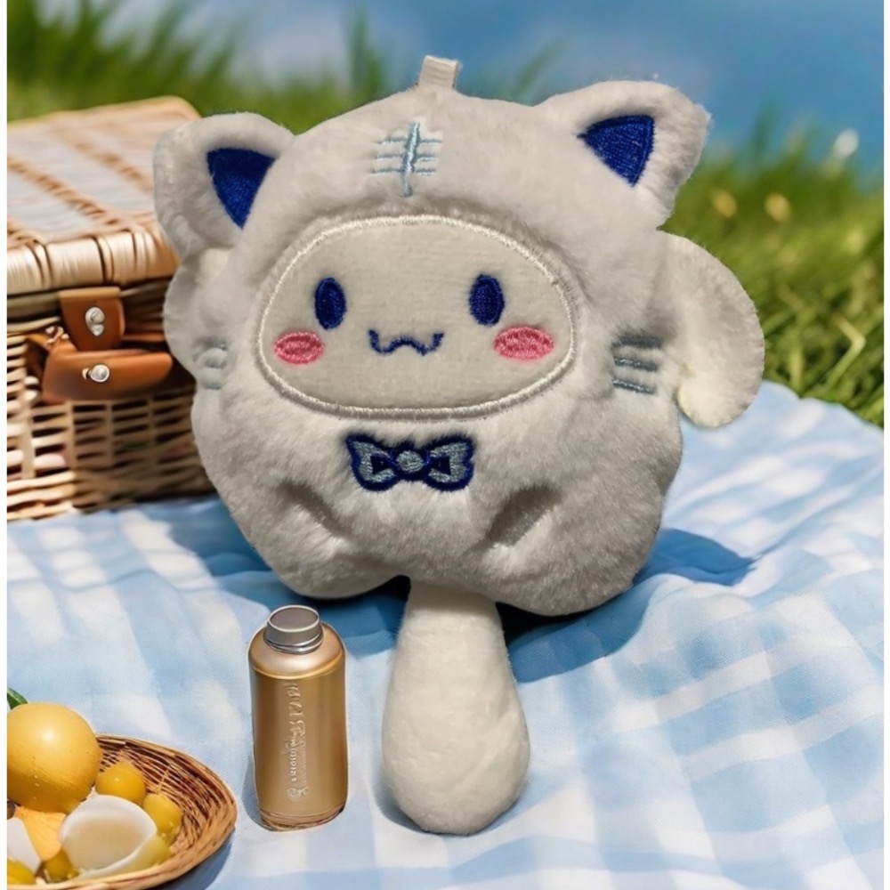 三麗鷗絨毛變裝娃娃可愛長尾巴鑰匙圈小吊飾-規格圖10